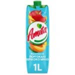 AMITA ΠΟΡΤΟΚΑΛΙ ΒΕΡΙΚΟΚΟ ΜΗΛΟ 1L Χ 12 Τεμ.