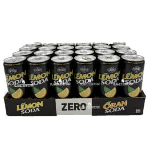 SODA CRODO ZERO LEMON 330ML (24Τεμ.)
