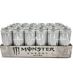 MONSTER ENERGY ULTRA ZERO WHITE 500ML *(24 Τεμ.)