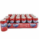 FANTA STRAWBERRY & KIWI ΕΙΣΑΓ. 330ML (24 Τεμ.)