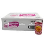 CHUPA CHUPS SPARKLING STRAWBERRY & CREAM ΕΙΣΑΓ. 345ML (24 Τεμ.)