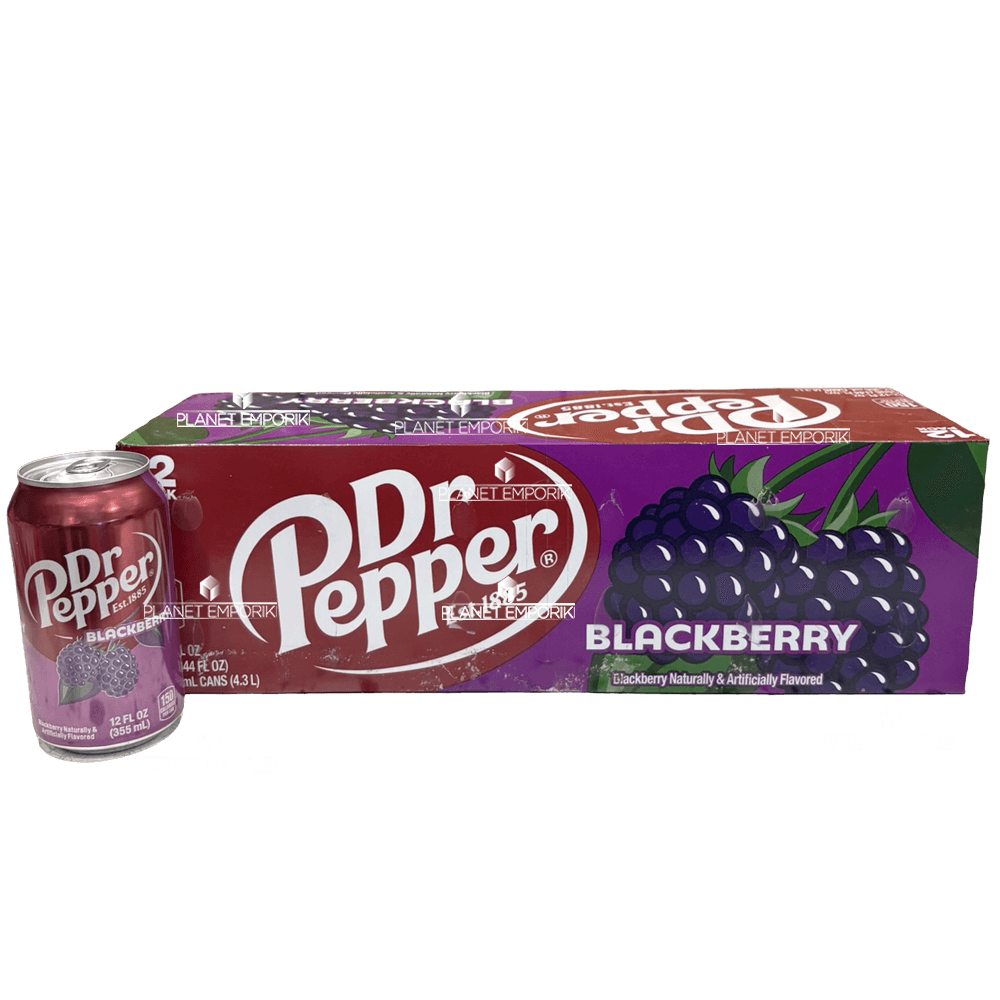 DR PEPPER USA BLACKBERRY ΕΙΣΑΓ. 355ML (12 Τεμ.)