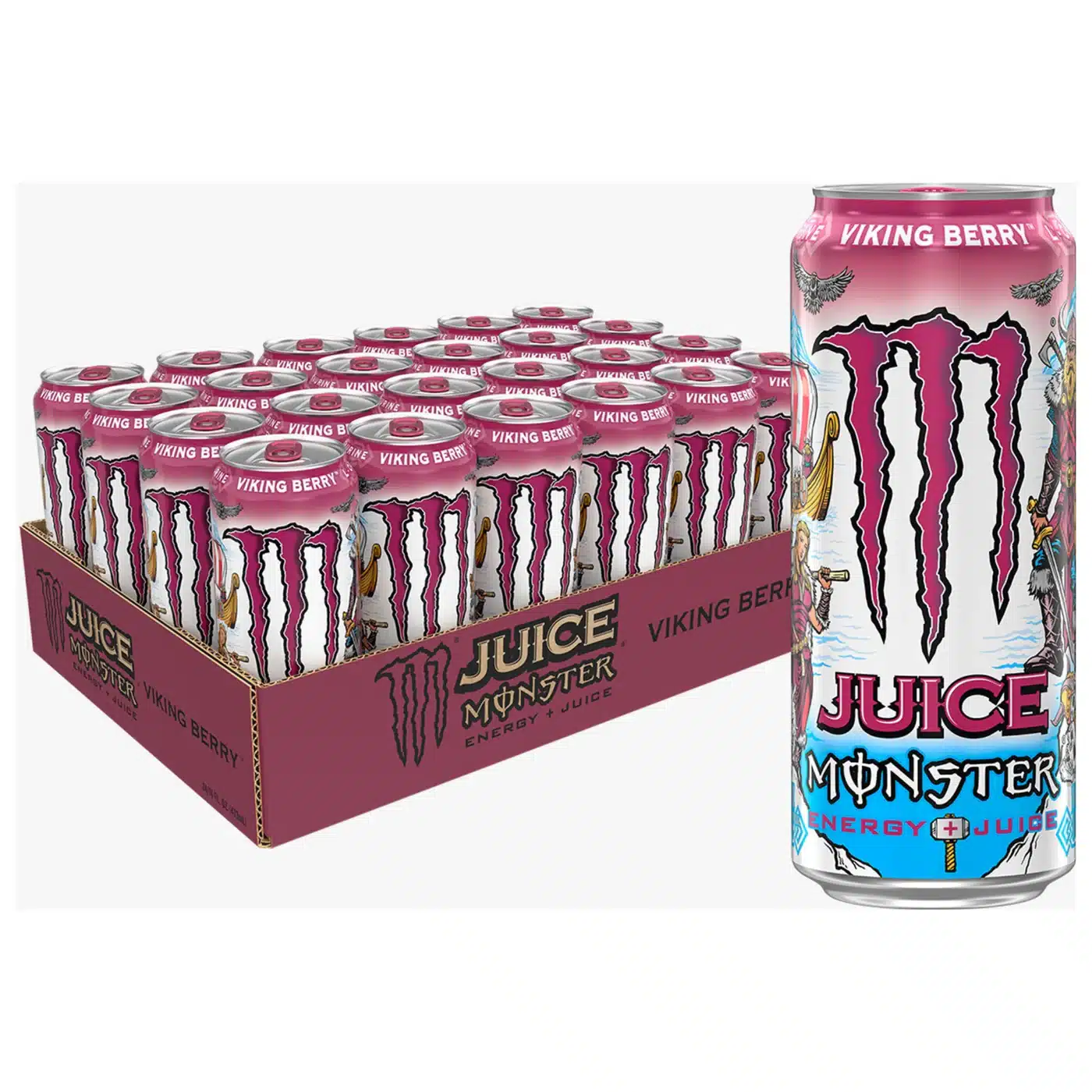 MONSTER ENERGY VIKING BERRY 500ML *(24 Τεμ.)