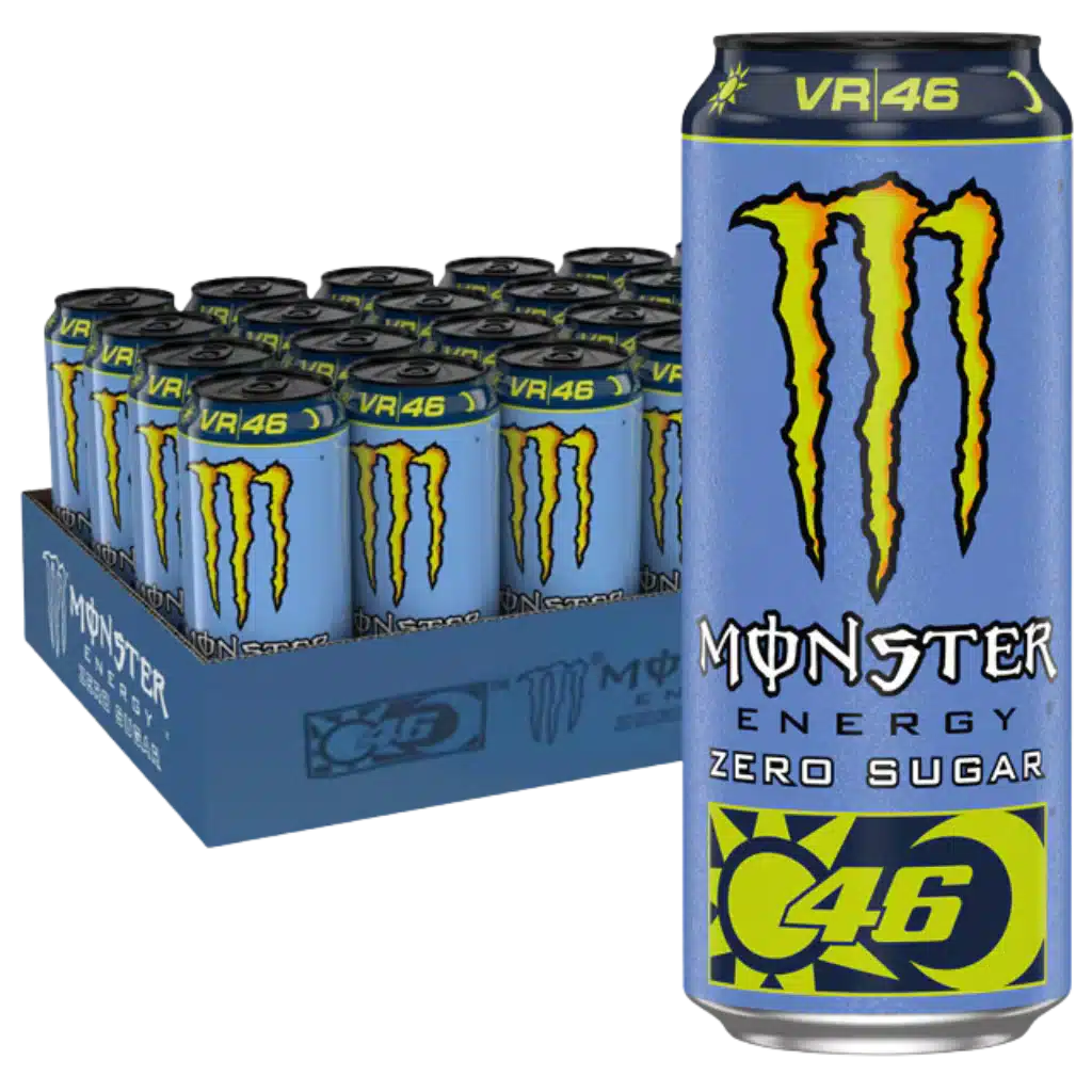 MONSTER ENERGY VR46 ROSSI ZERO 500ML *(24 Τεμ.)
